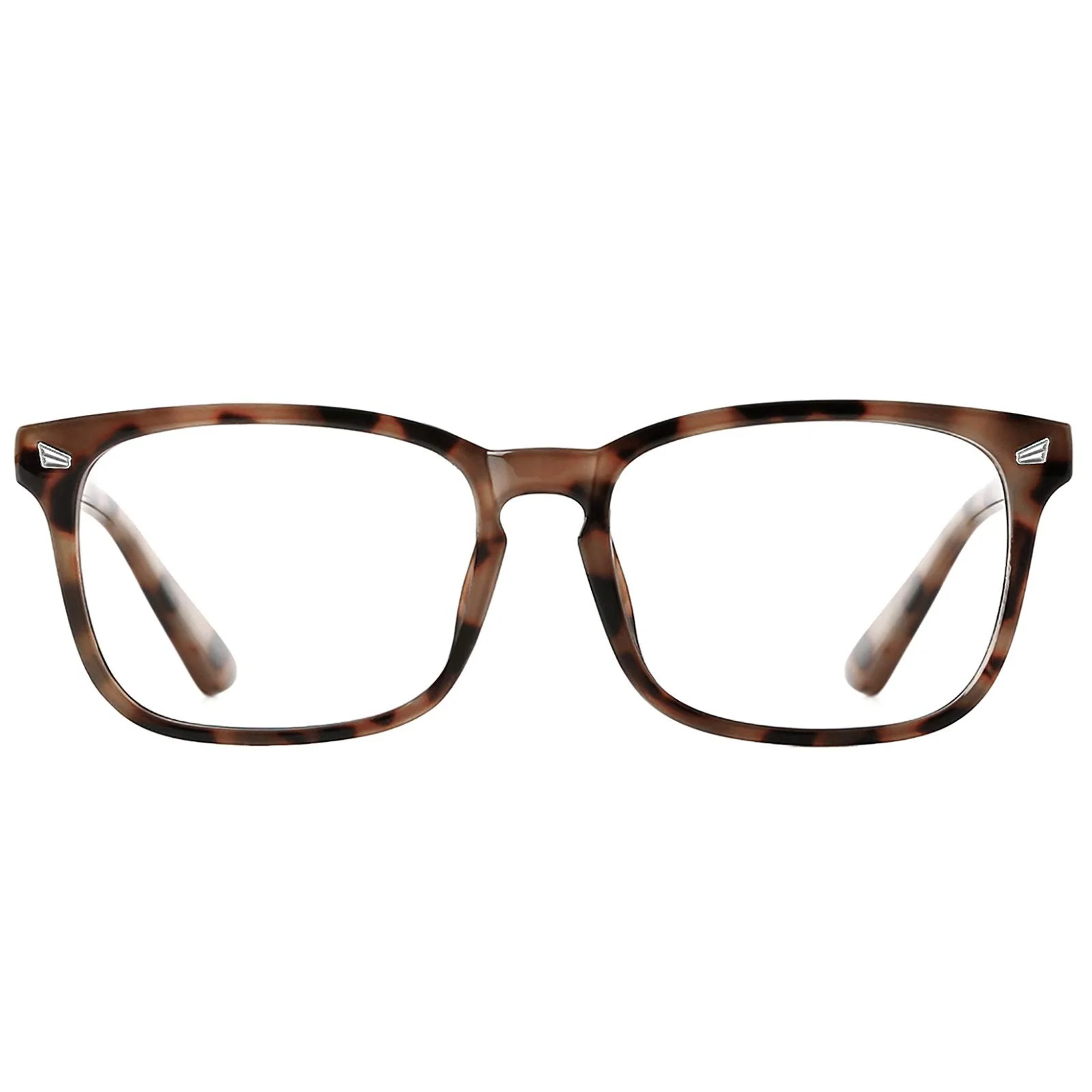 Best TIJN Blue Light Blocking Glasses Men Women Vintage Thick Round Rim Frame 4