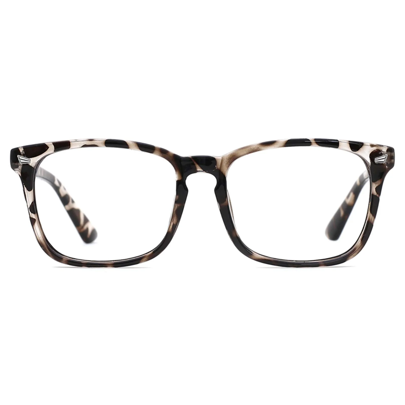Blue Light Blocking Glasses for Women Men Clear Frame Square Nerd Eyeglasses ...