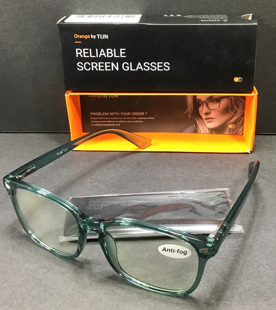 Orange By TIJN RELIABLE SCREEN GLASSES BLUE LIGHT BLOCKING GLASSES , Blue, New