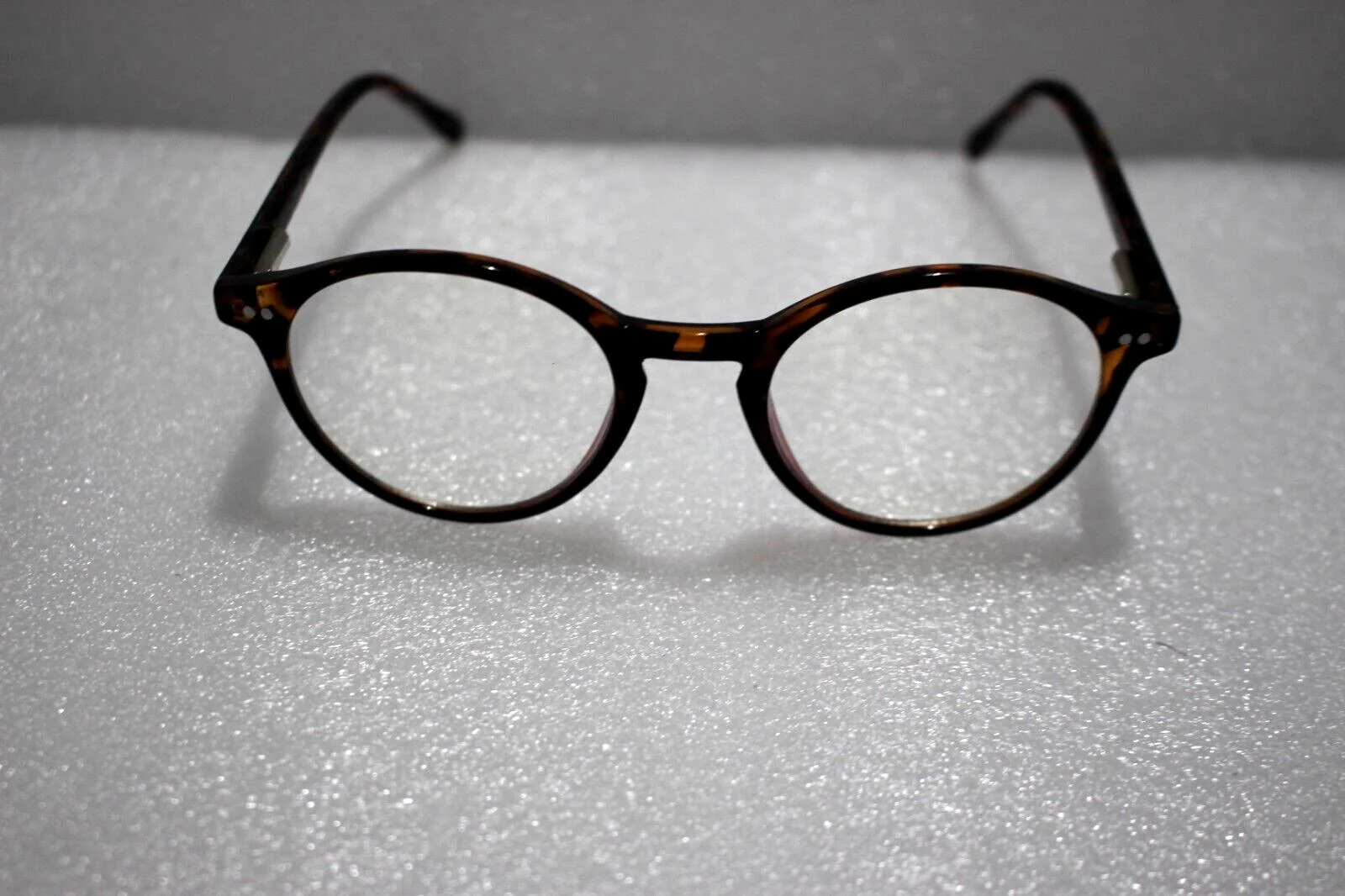 TIJN 761 EYEGLASSES 48-22-145 C3 ROUND TORTOISE BLUE BLOCK