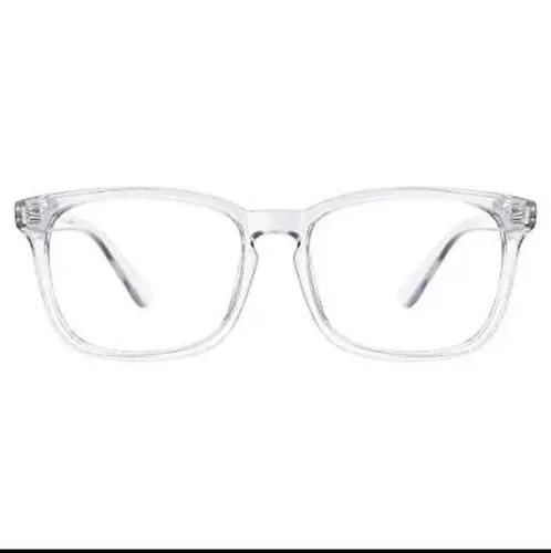 TIJN Blue Light Blocking Glasses Women Men Clear Frame Square Nerd Eyeglasses 2