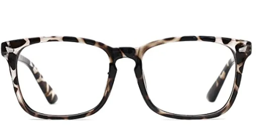 TIJN Blue Light Blocking Square Computer Eyeglasses Frame Anti Blue Ray NEW NIP