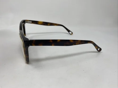 TIJN EYEGLASSES FRAME S5239 52/20/145 C1 GLOSSY TORTOISE BEIGE TRIM &689 2