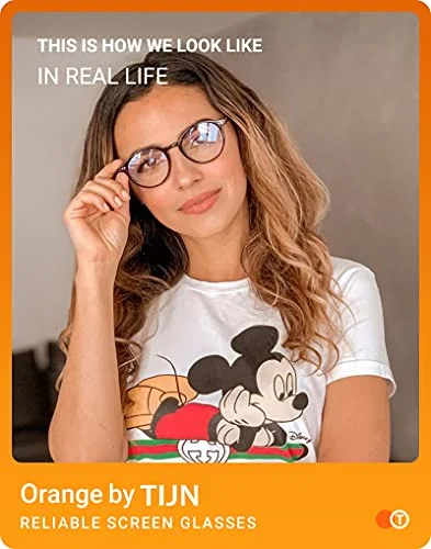 TIJN eyeglasses light TORTOISE ROUND glasses frame MOD: T965 C4 2