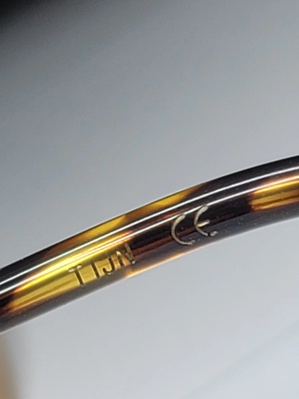 TIJN RX Sterre Silver Metal 56-17-145 Tortoise Square Glasses Frames 793000 2