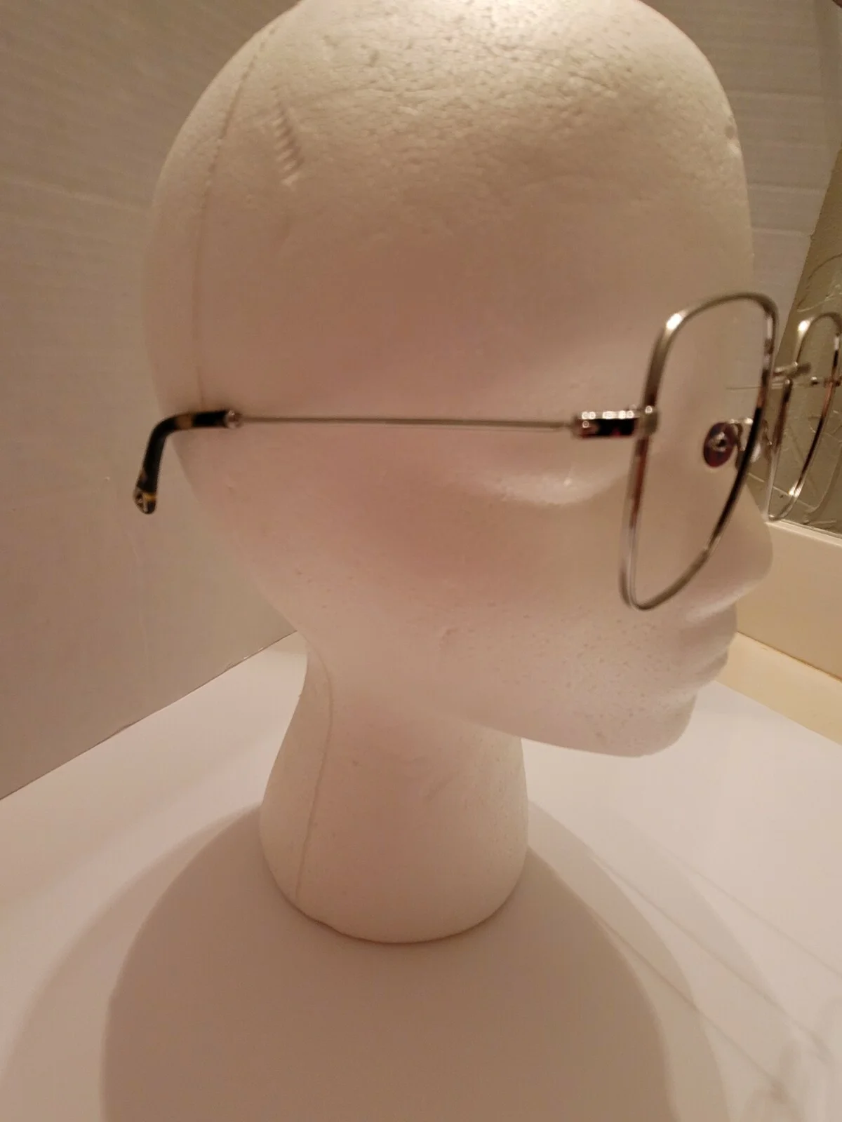 TIJN RX Sterre Silver Metal 56-17-145 Tortoise Square Glasses Frames 793000 3