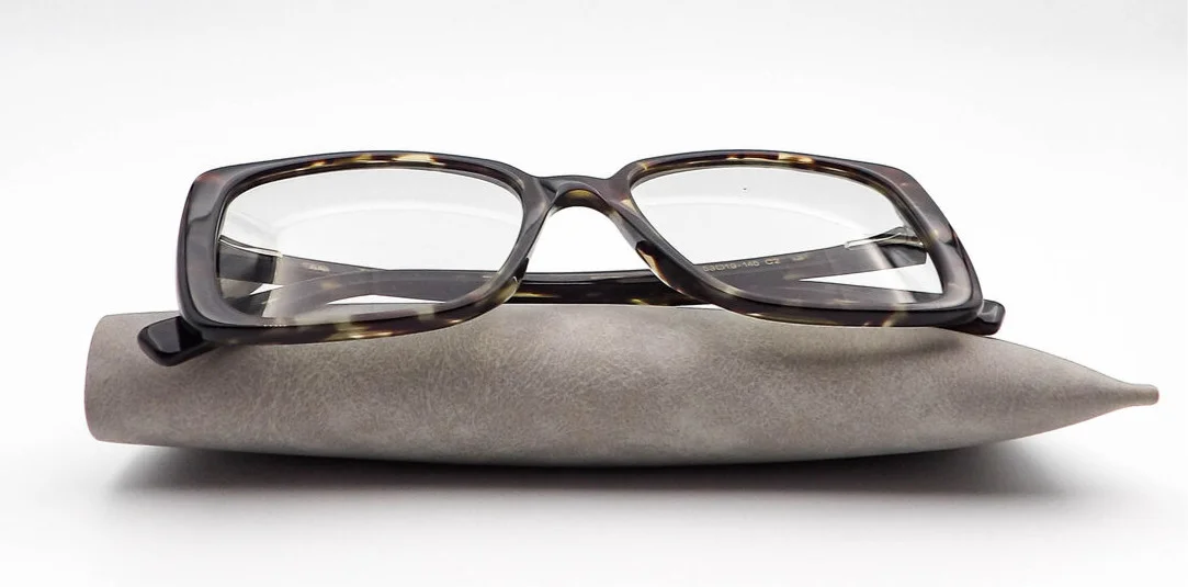 Tijn Saskia Truffle Tortoise Square Eyeglasses Frames T1289 53-19-145 2