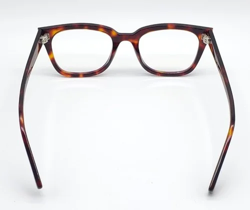 TIJN T1252 Square Brown Tortoise 50x20 145 Frame Only Eyeglasses 3