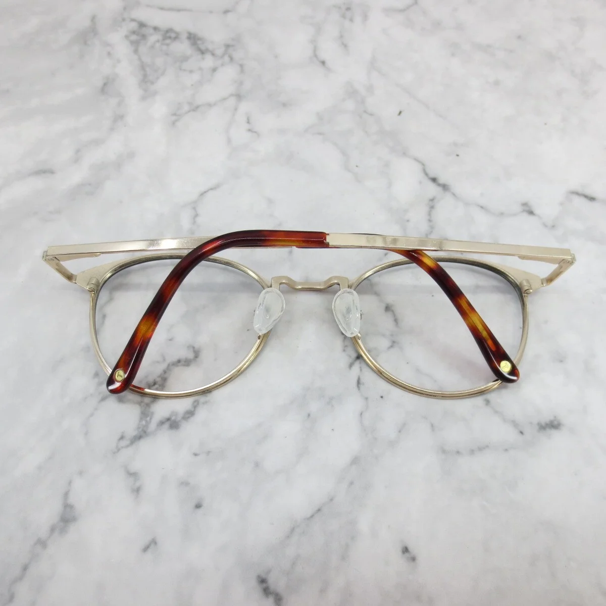 TIJN T882 C1 Eyeglasses Black Full Rim Round Frames 49-21-135 2