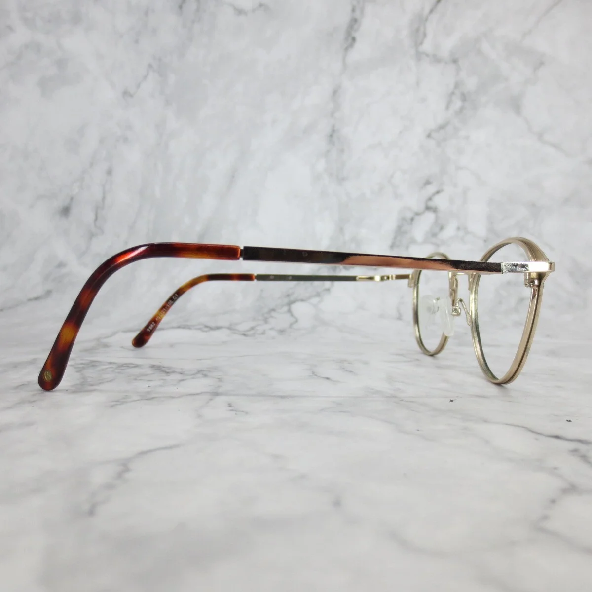 TIJN T882 C1 Eyeglasses Black Full Rim Round Frames 49-21-135 4