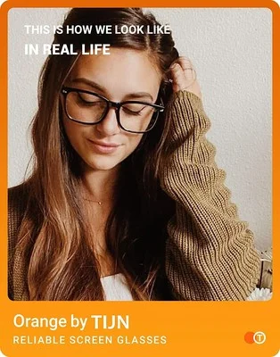 TIJN Unisex Stylish Square Non-Prescription Eyeglasses Glasses Clear Lens Women