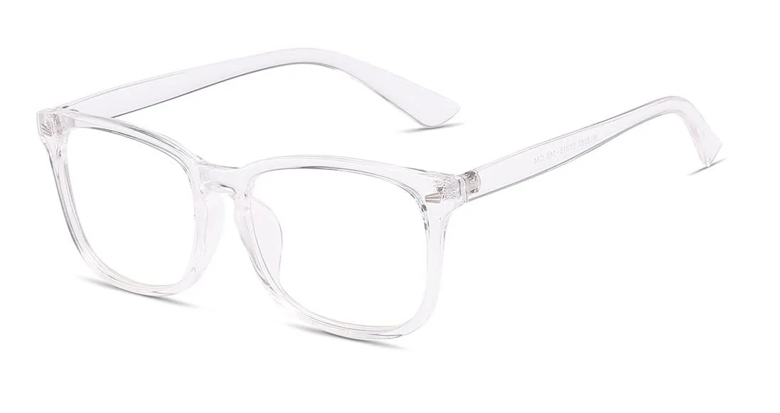 Unisex Stylish Square Non-prescription Eyeglasses Glasses Clear Lens Eyewear ... 3