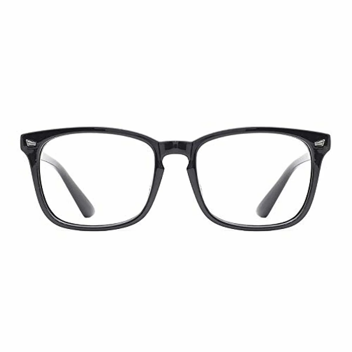 Unisex Stylish Square Non-prescription Eyeglasses Glasses Clear Lens Eyewear ... 4